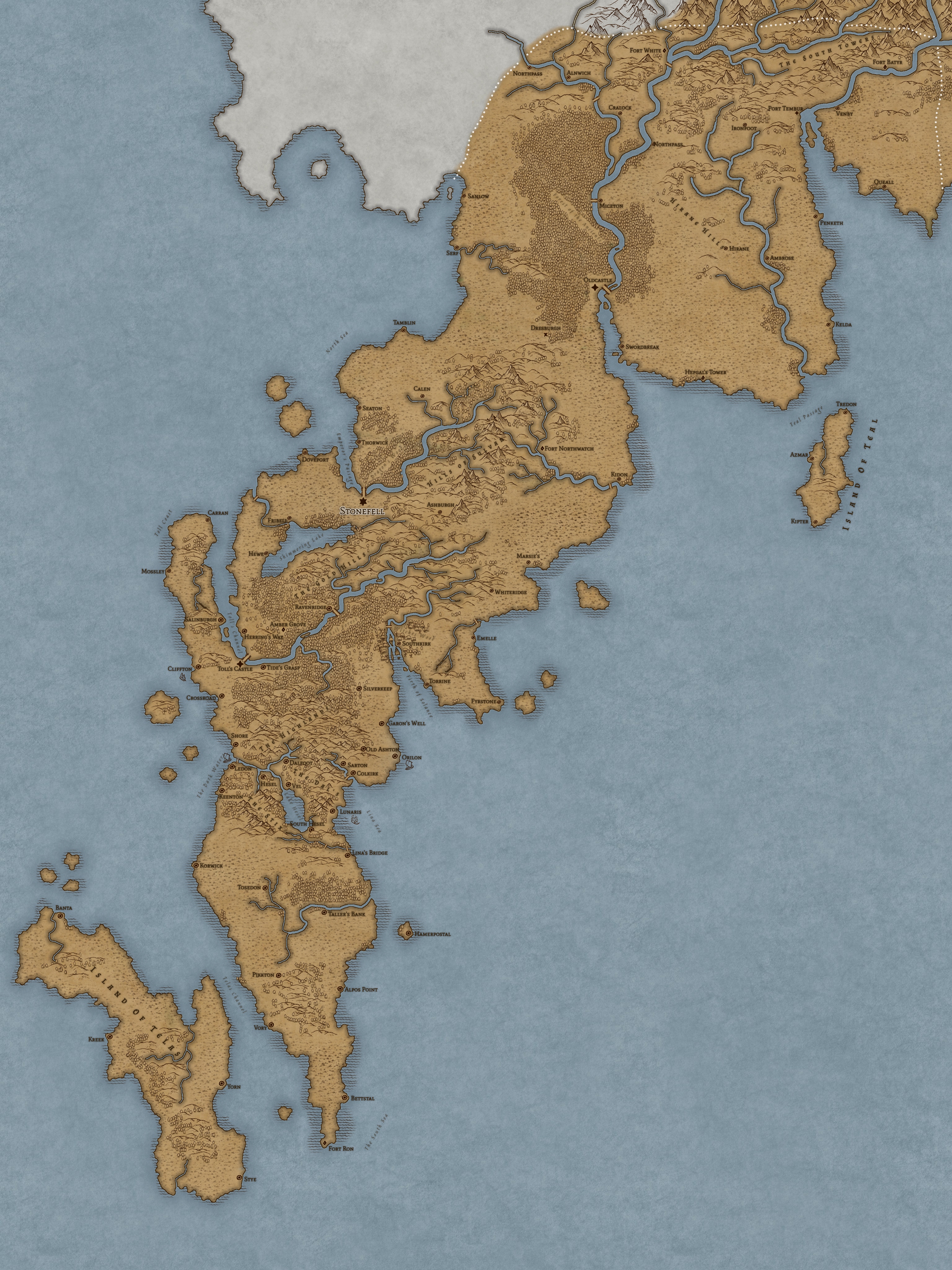 Map of Seign